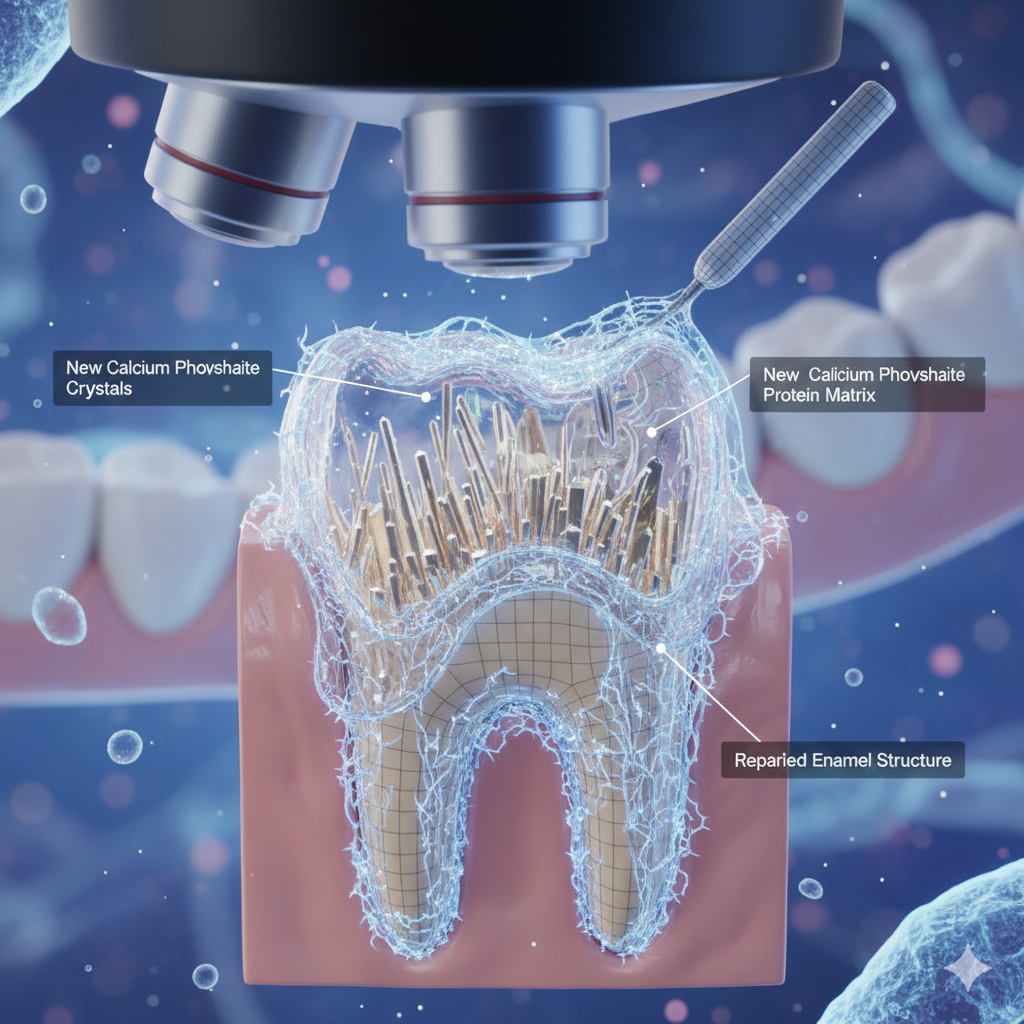 ترمیم مینای دندان